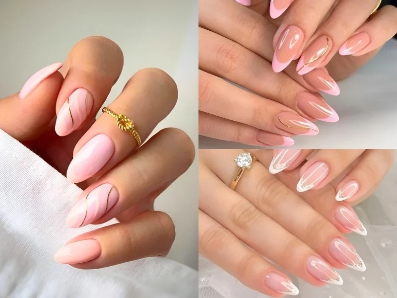 Top 30+ mẫu nail cô dâu tinh tế, thanh lịch giúp nàng nổi bật trong ngày đặc biệt