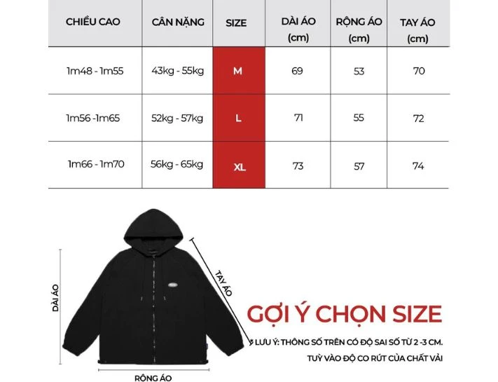 Chọn Size Áo Hoodie Nam - 7+ Cách Chọn Phù Hợp Nhất Cho Các Chàng Trai