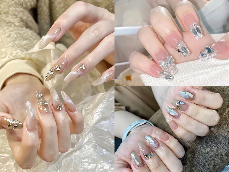 Top 30+ mẫu nail cô dâu tinh tế, thanh lịch giúp nàng nổi bật trong ngày đặc biệt