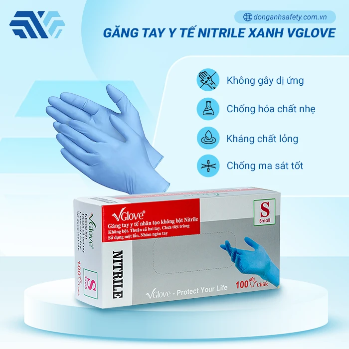 1 Hộp Găng Tay Y Tế có 50 đôi ~100 cái