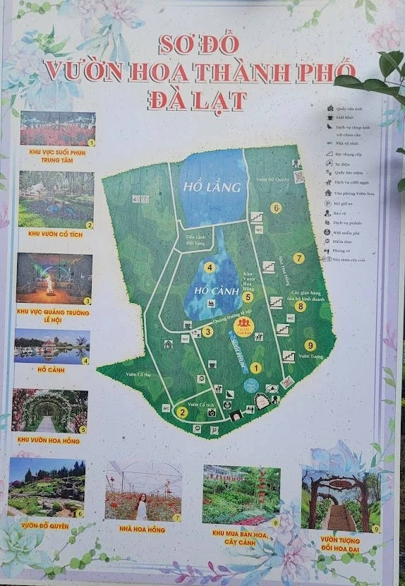 Vườn Hoa Thành Phố Đà Lạt - Giá Vé Và Giờ Mở Cửa Tham Quan 2024