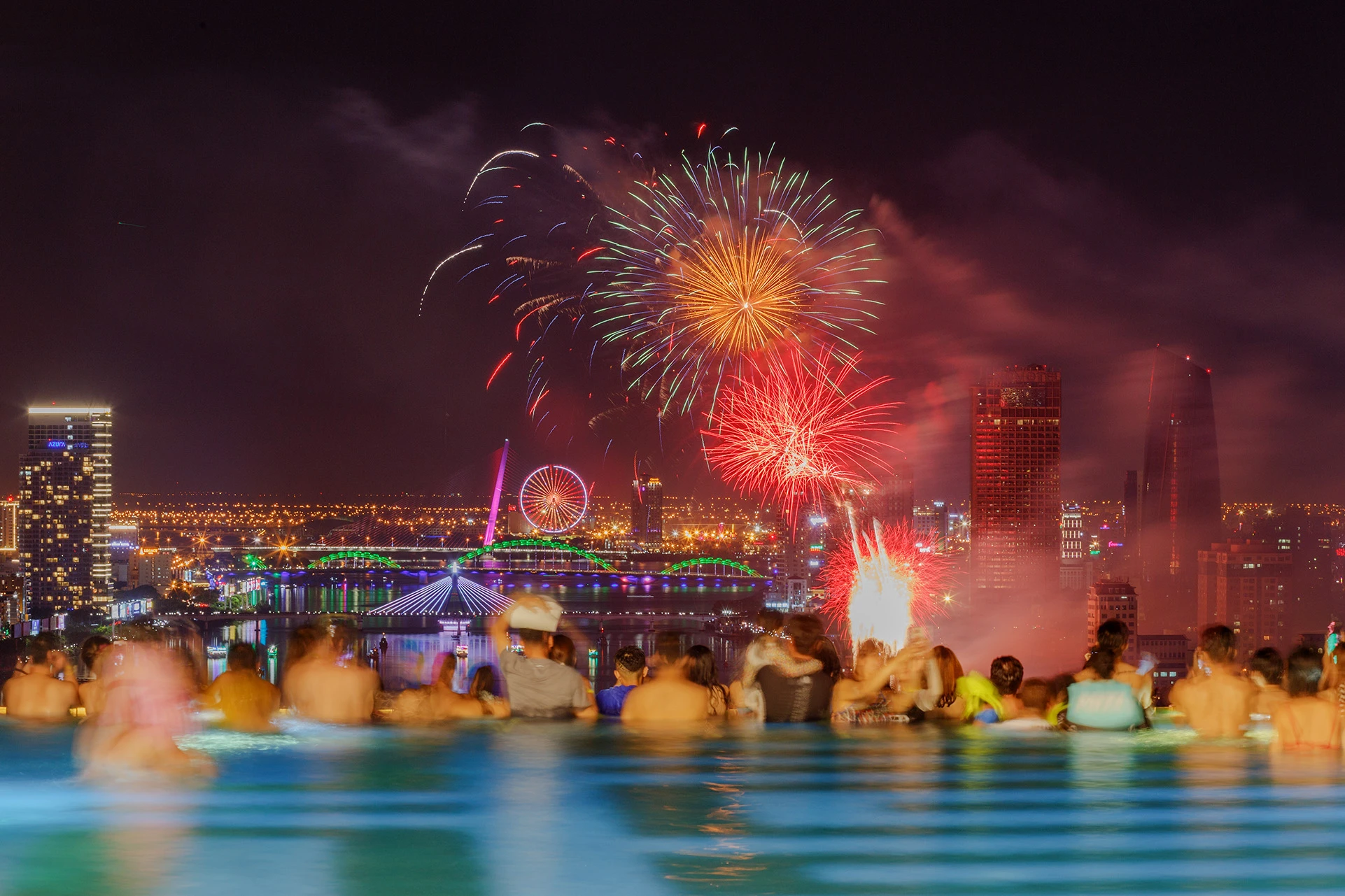 Lịch bắn pháo hoa 2024 tại Đà Nẵng hấp dẫn chờ đón