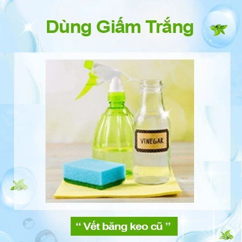 CÁCH TẨY VẾT BĂNG KEO CỰC ĐƠN GIẢN VÀ HIỆU QUẢ