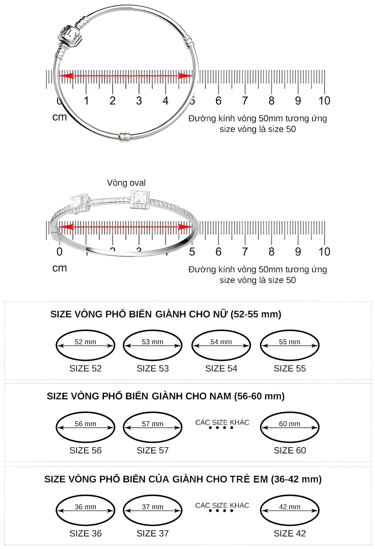 Cách đo size vòng tay nhanh chóng CHUẨN nhất