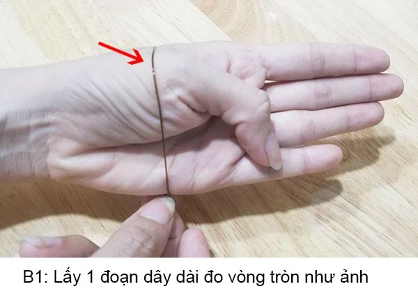 Cách đo size vòng tay nhanh chóng CHUẨN nhất