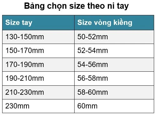 Cách đo size vòng tay nhanh chóng CHUẨN nhất