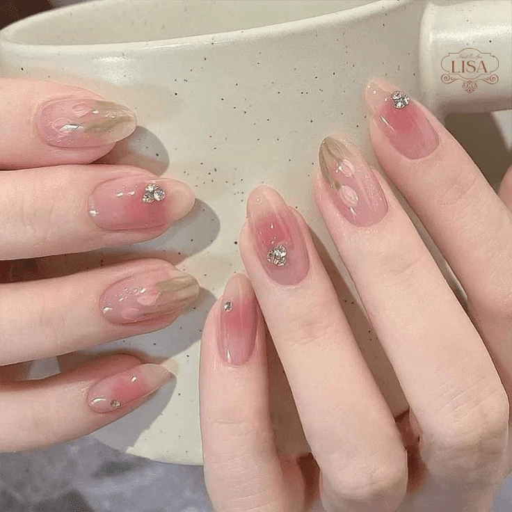 50+ Mẫu Nail Màu Hồng Thạch Đẹp hottrend Cho Các Nàng