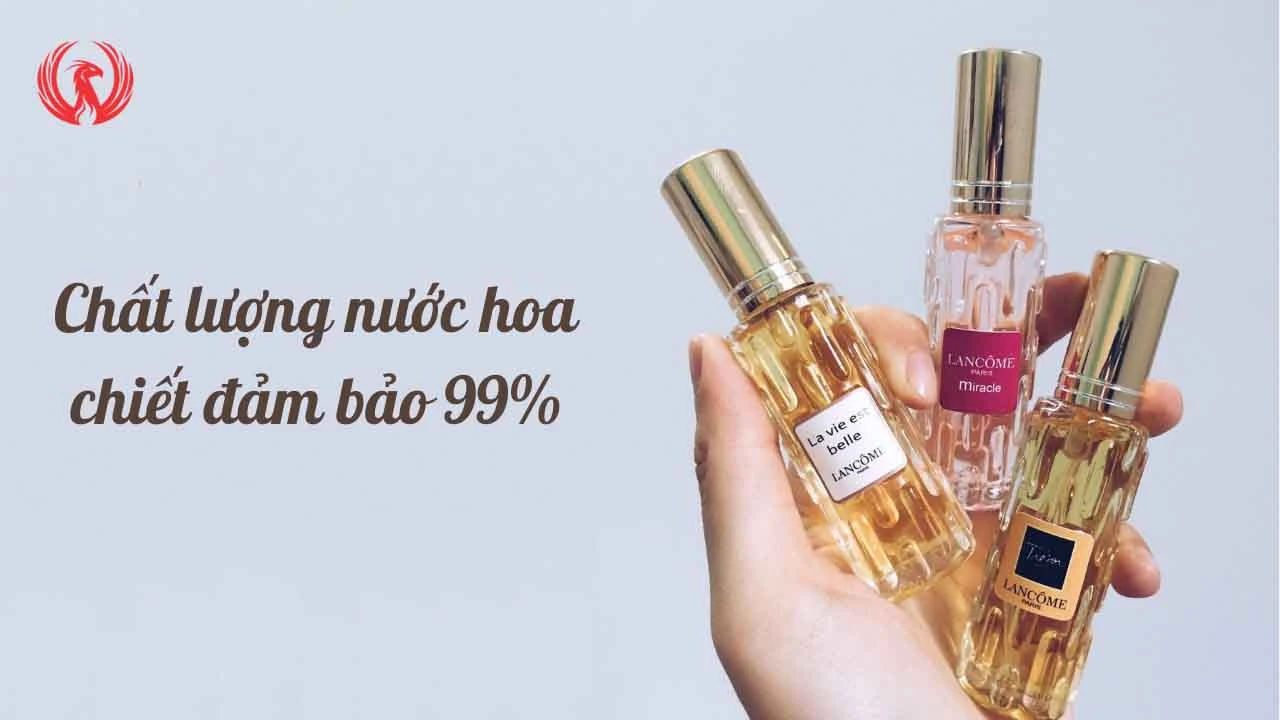 Cách chiết nước hoa ra chai nhỏ đơn giản