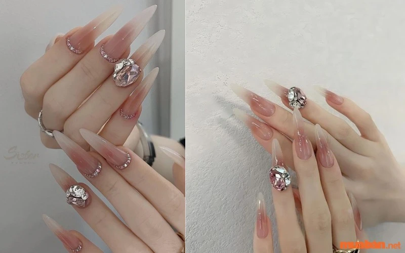 Mách bạn 18 Mẫu nail nhọn đẹp, cá tính và sành điệu nhất hiện nay