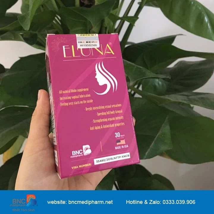 Eluna - Cân bằng nội tiết tố nữ , Hỗ trợ điều trị yếu sinh lý nữ