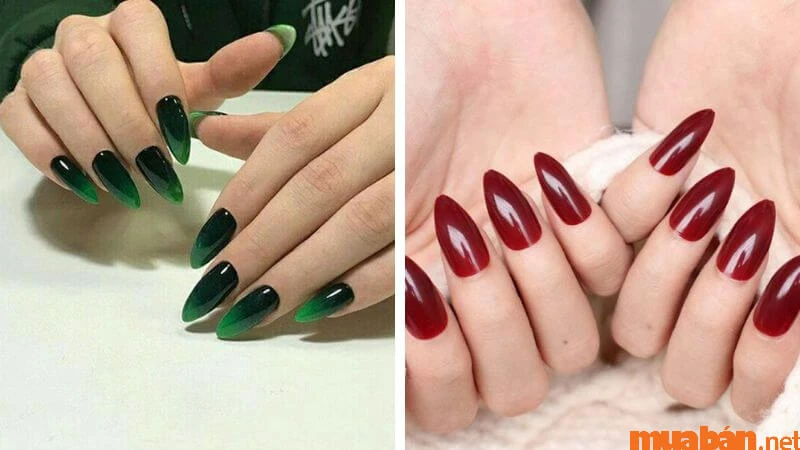 Mách bạn 18 Mẫu nail nhọn đẹp, cá tính và sành điệu nhất hiện nay