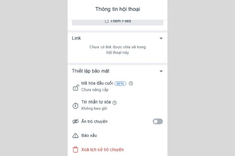 Mã hóa đầu cuối zalo là gì? Làm thế nào để tắt/mở mã hoá?
