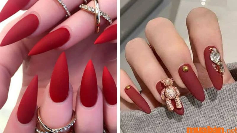 Mách bạn 18 Mẫu nail nhọn đẹp, cá tính và sành điệu nhất hiện nay