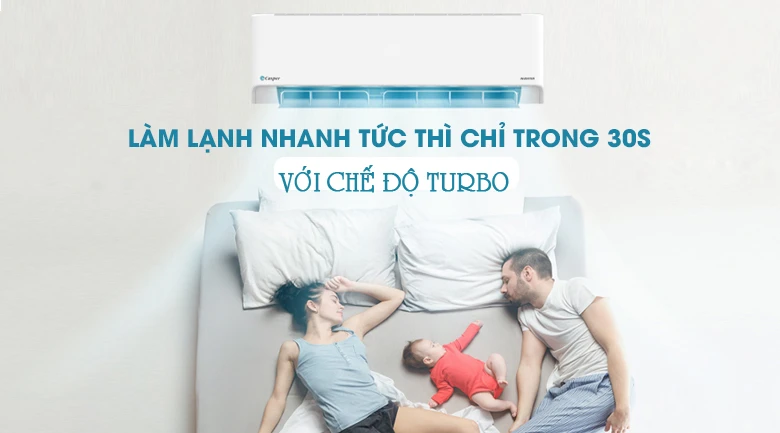 Điều hòa Casper inverter 12000 BTU 1 chiều GC-12IS35