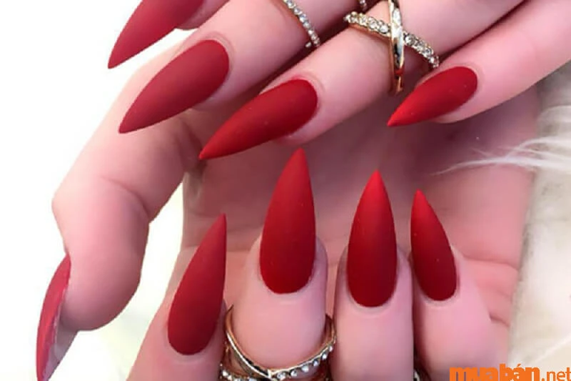 Mách bạn 18 Mẫu nail nhọn đẹp, cá tính và sành điệu nhất hiện nay