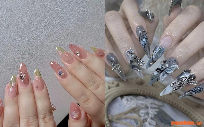 Mách bạn 18 Mẫu nail nhọn đẹp, cá tính và sành điệu nhất hiện nay