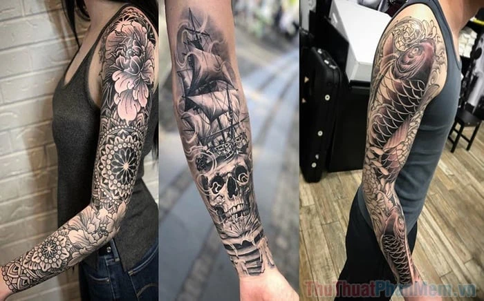 Tìm hiểu về xăm kín tay và ý nghĩa của nó