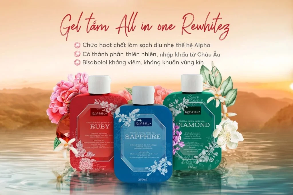 5 loại sữa tắm tẩy tế bào chết trắng da được yêu thích hiện nay