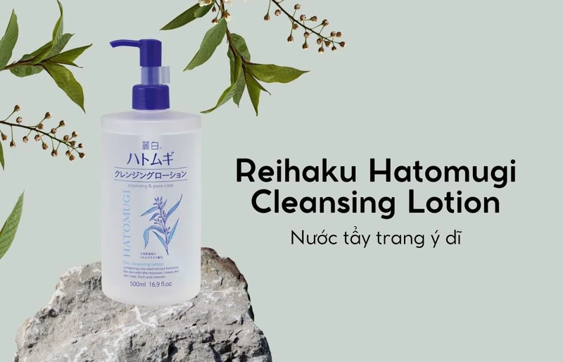 Nước tẩy trang Hatomugi có cồn không?