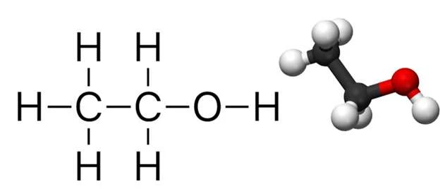 Công thức hóa học của rượu etylic trong cuộc sống