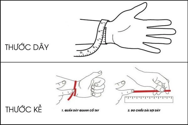 Vòng Tay Chỉ Đỏ Đen - May Mắn - Tài Lộc - Bình An