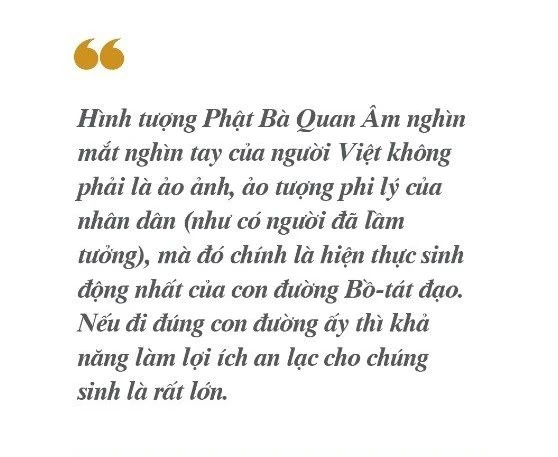 Ý nghĩa biểu tượng của tượng Phật Bà Quan Âm nghìn tay nghìn mắt: Di sản vô giá của dân tộc | Giác Ngộ Online