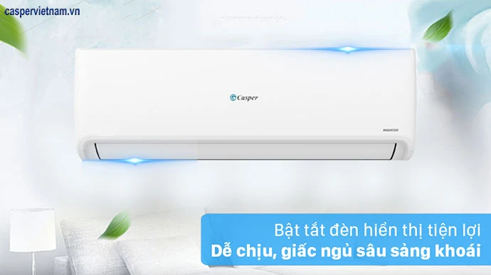 ĐIỀU HÒA CASPER 18000BTU 1 CHIỀU INVERTER GC-18IS33