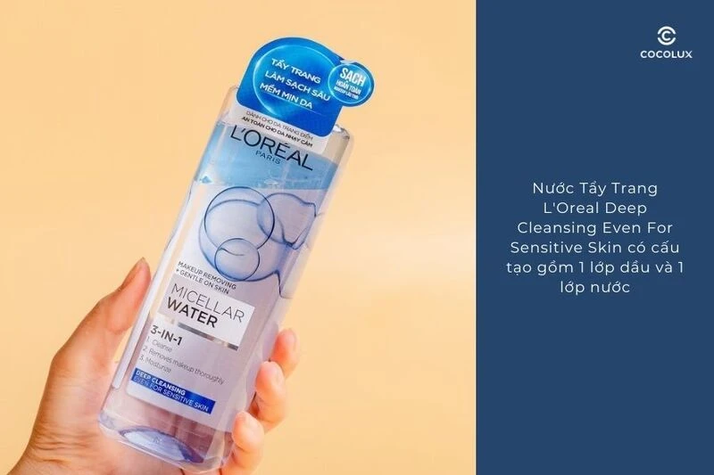 Da dầu mụn nên dùng tẩy trang Loreal nào?