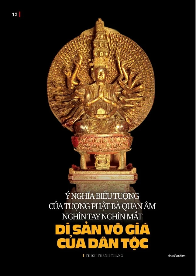 Ý nghĩa biểu tượng của tượng Phật Bà Quan Âm nghìn tay nghìn mắt: Di sản vô giá của dân tộc | Giác Ngộ Online