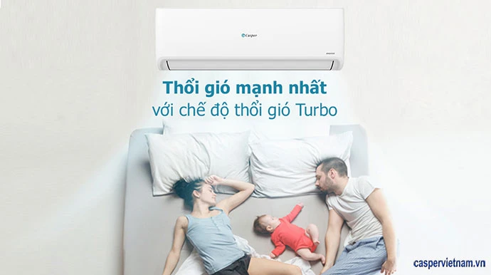 ĐIỀU HÒA CASPER 18000BTU 1 CHIỀU INVERTER GC-18IS33