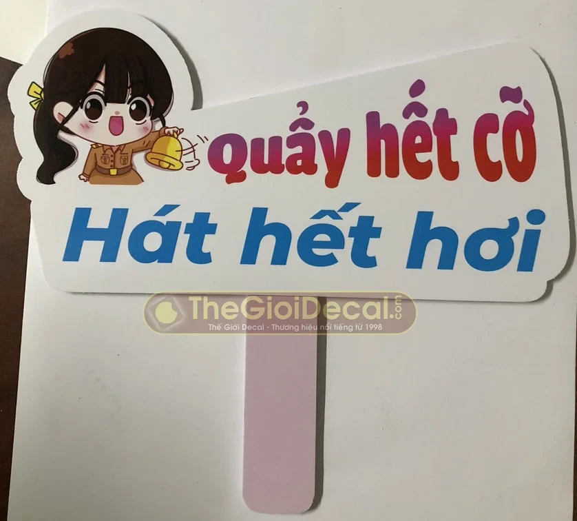 Bảng giá in Hashtag cầm tay Tp.HCM