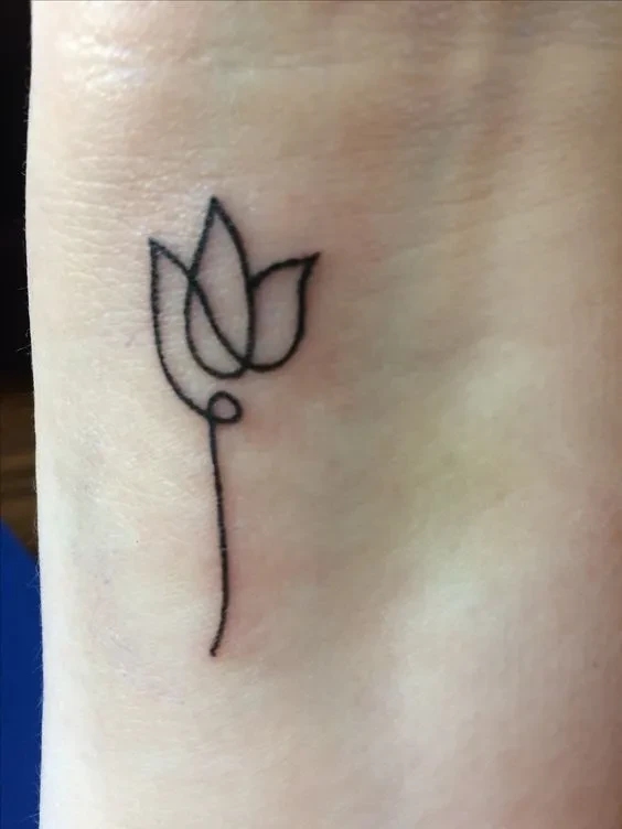 150 hình xăm hoa sen mini vừa đơn giản mà đẹp và ý nghĩa - Genztattoo