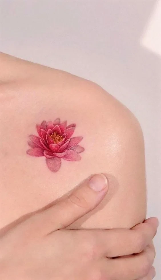 150 hình xăm hoa sen mini vừa đơn giản mà đẹp và ý nghĩa - Genztattoo