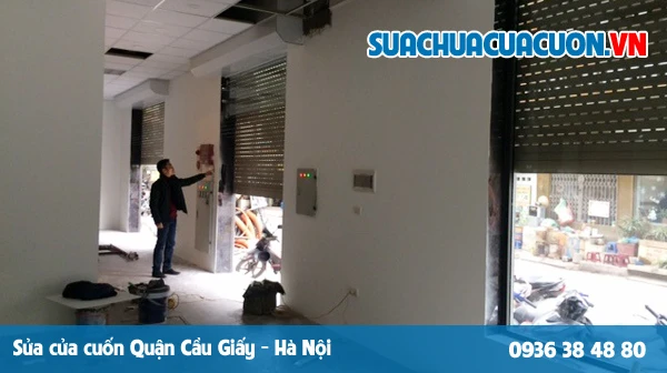 Sửa cửa cuốn quận Cầu Giấy