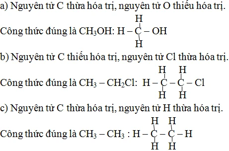 Giải Hóa 9 bài 35: Cấu tạo phân tử hợp chất hữu cơ