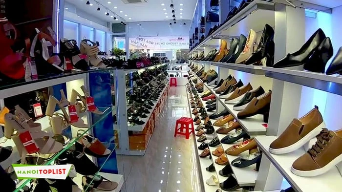 Danh sách 4 cửa hàng Vina giầy tại Hà Nội hiện tại