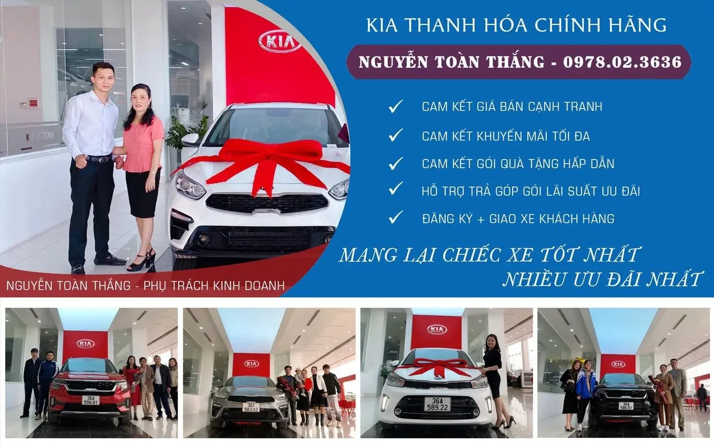 Bảng giá xe Kia tại KIA Thanh Hóa