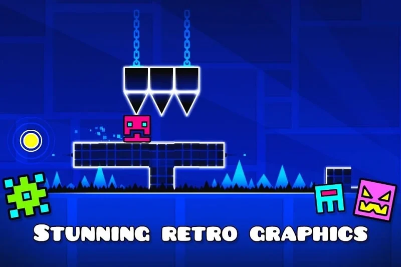 Geometry Dash MOD APK (Vô hạn Tiền/Mở khóa biểu tượng) 2.2.143