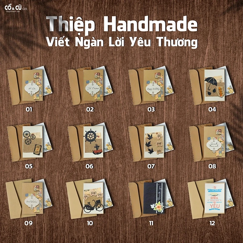 Giấy viết thư vintage hoa văn cổ điển