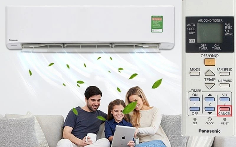 Cách tắt chế độ tự ngắt của điều hòa Panasonic