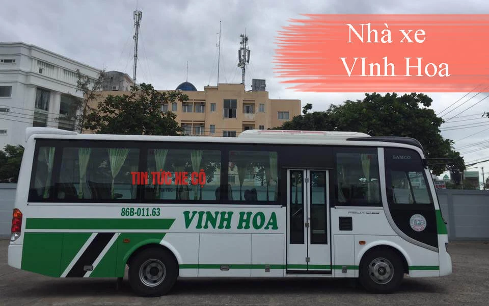 Nhà xe Vinh Hoa - Lịch Trình - Giá Vé Hôm Nay