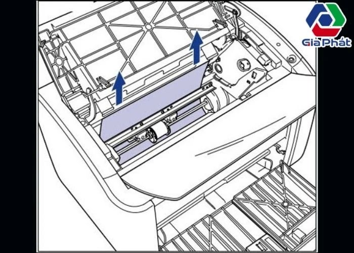 Xử lý máy in HP bị kẹt giấy như thế nào không gây hư máy in