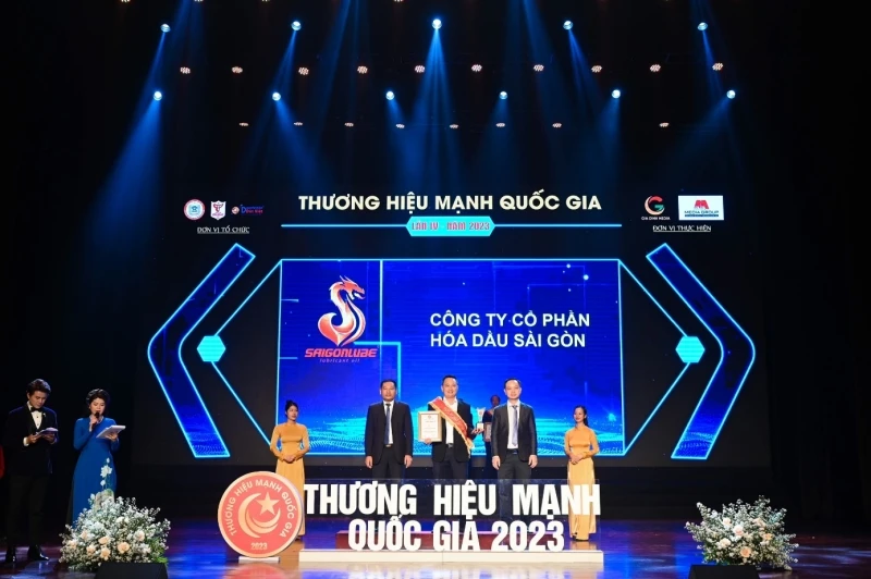 Công ty Cổ phần Hóa dầu Sài Gòn đạt giải thưởng “Thương Hiệu Mạnh Quốc Gia”