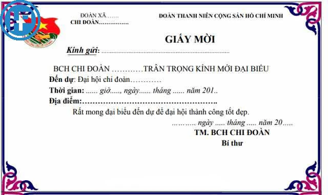 Tải mẫu giấy mời hội nghị cho tổ chức và cơ quan