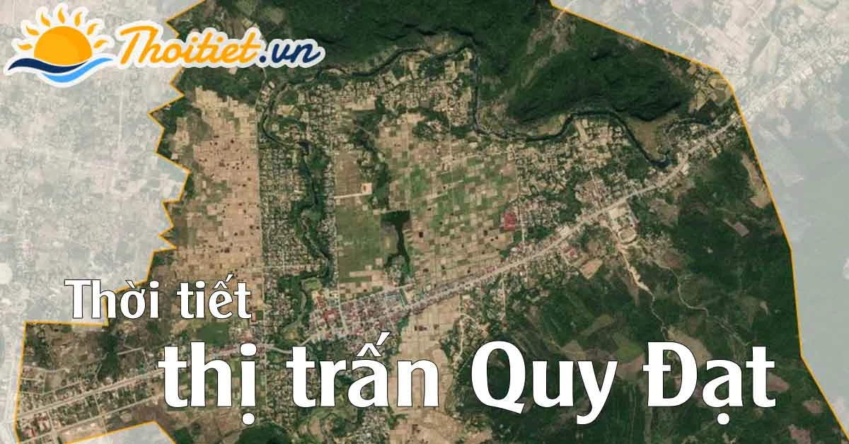 Dự báo thời tiết Thị trấn Quy Đạt - Huyện Minh Hóa