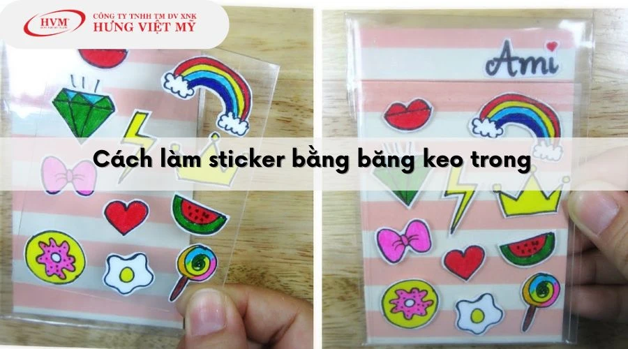 Các cách làm sticker đẹp, đơn giản bằng giấy tại nhà