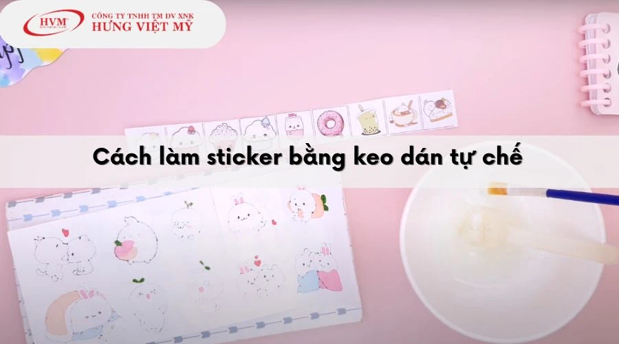 Các cách làm sticker đẹp, đơn giản bằng giấy tại nhà