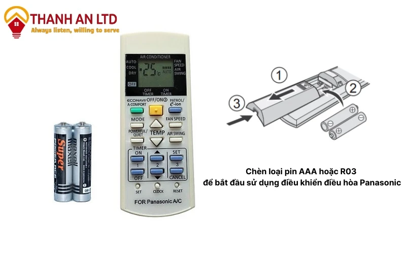 Hướng Dẫn Sử Dụng Điều Khiển Điều Hòa Panasonic Hiệu Quả Nhất