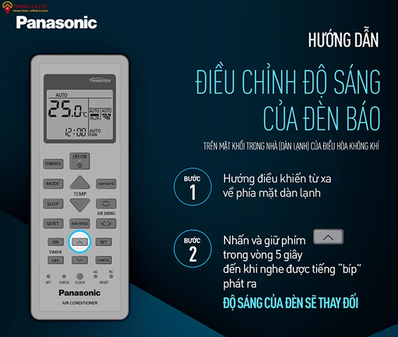 Hướng Dẫn Sử Dụng Điều Khiển Điều Hòa Panasonic Hiệu Quả Nhất