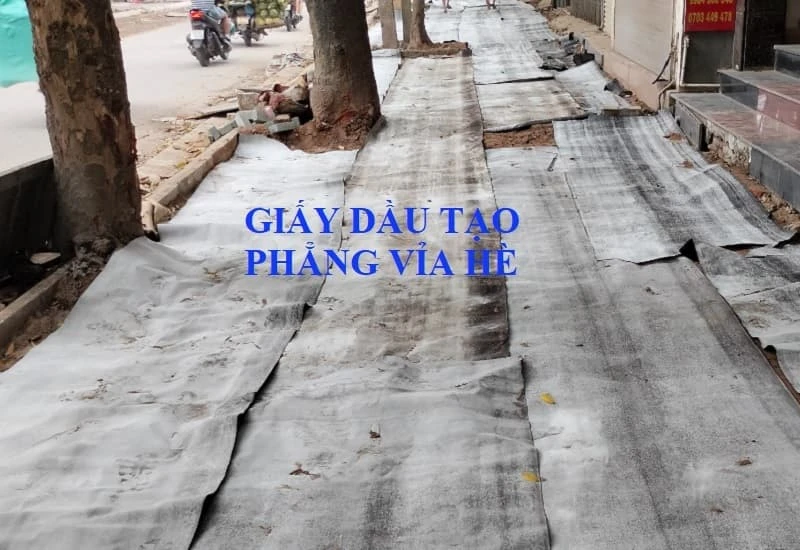 Giấy Dầu Lót Đổ Bê Tông